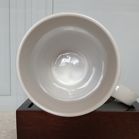 Starbucks 2015 Christmas Tree Green White Tall Handled Coffee Mug 14.67 fl. oz - Picture 5 of 7